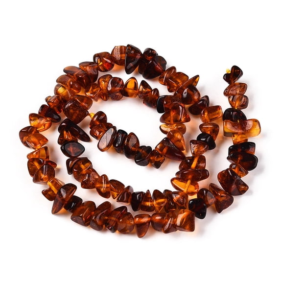 2 strand Natural Amber Beads Strands Chip Sandy Brown 3.5~6.5x5~11x5~7.5mm Hole: 0.6mm about 86~88pcs/strand 14.72~15.2''(37.4~38cm)