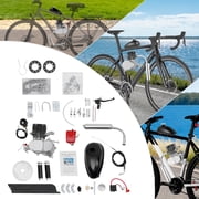 ChicHomey 2-stroke 100CC Bicycle Engine Kit,Powerful Gas Motorized Bike Motor Set,Durable Iron Tank & Low Noise,for Beach/Cruiser Bicycles