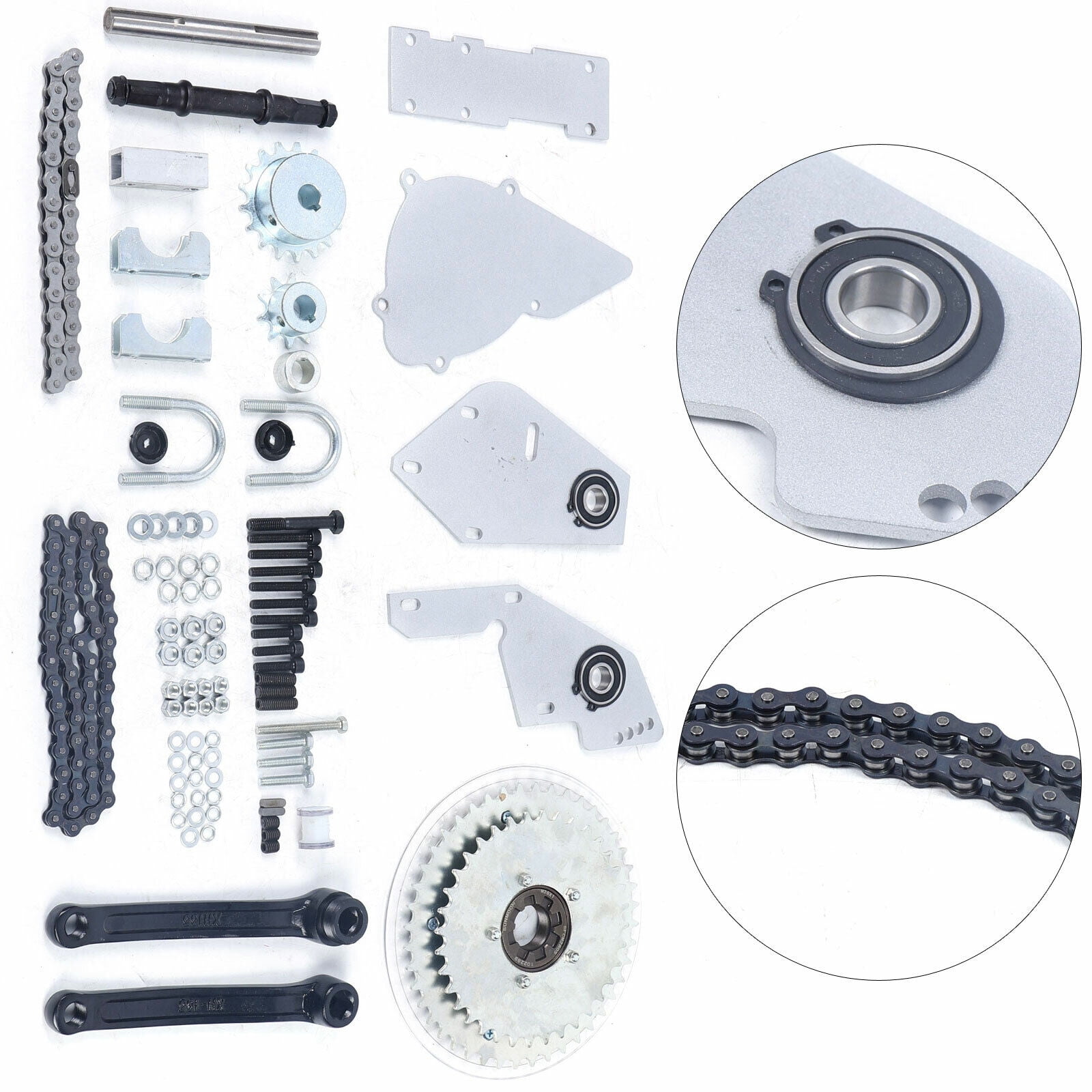2-stroke 100cc Motor Gas Engine Kit Fit For Motorized Bicycle Cycle Bike