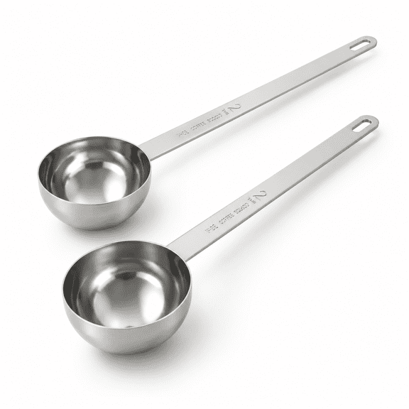 2 tbsp Stainless Steel Coffee Scoop with Extra Long Handle, 30ml Measuring Spoon