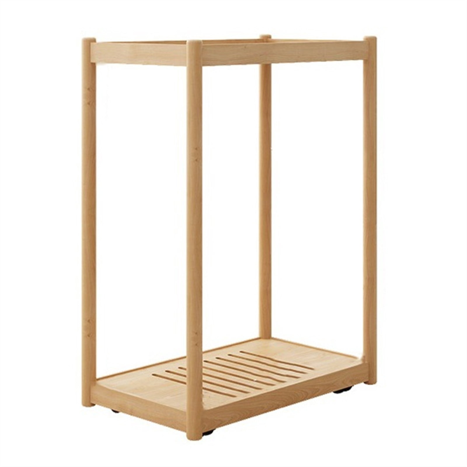 2-tier PC Tower Stand, Mobile CPU Stand Holder with Invisible Casters ...