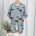 2 to 15Y Children Thermal Underwear Set Fleece Singlelayer Boys Girls