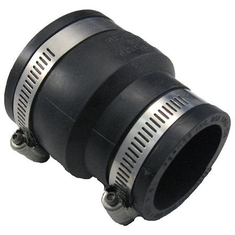 Fernco Coupling 1.5 x 2 Inch Rubber Coupler - PVC - 2 in x 1.5 in ...