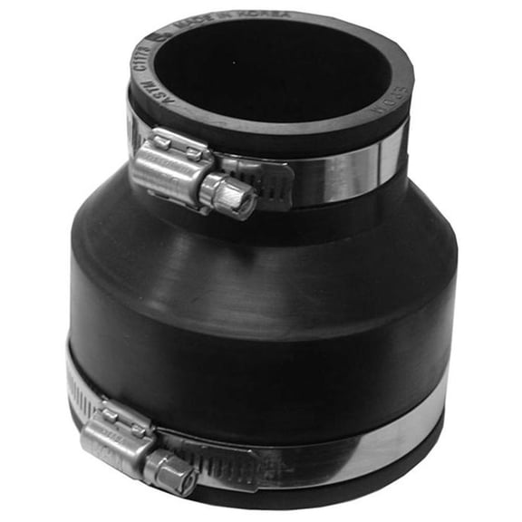 2" x 1-1/2" Flexible Transition Coupling,PartNo T06250 JonesStephens