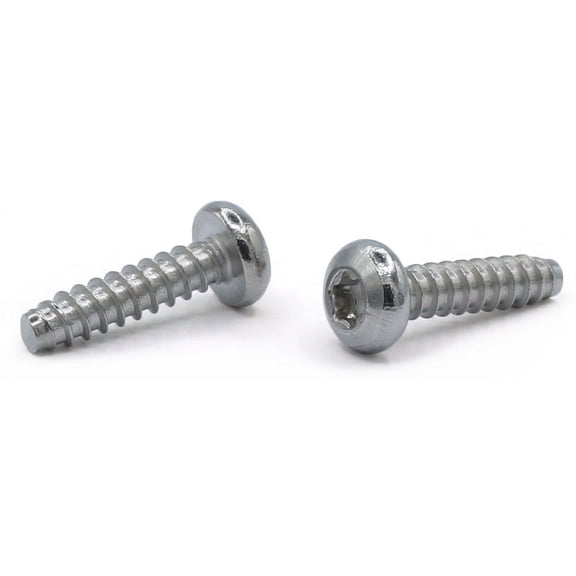 #2 x 1/4" Type B Self-Tapping Screws / Six-Lobe (Torx) / Pan Head / Steel / Zinc - 10000 Piece Carton