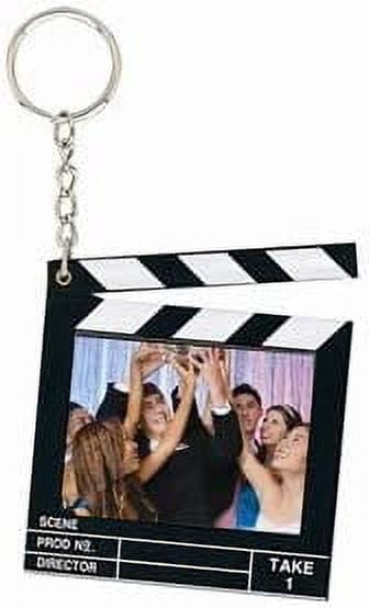 2" x 1.5" Clapboard Photo Keychains - Pack of 72
