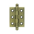 thumbnail image 1 of 2 x 1.5 in. Hinge with Ball Tips- Antique, 1 of 1