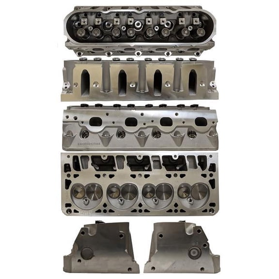 2 x 1.570 in. Valve Cylinder Head Assembly for GM LS-Series 211 cc Intake & 71 cc Chamber