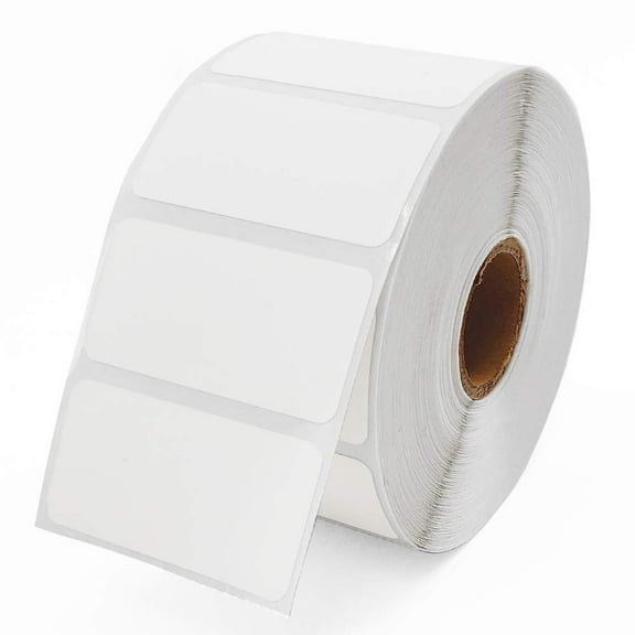 2 x 1 Labels for Thermal Transfer Printers - Online Labels (1 Roll)