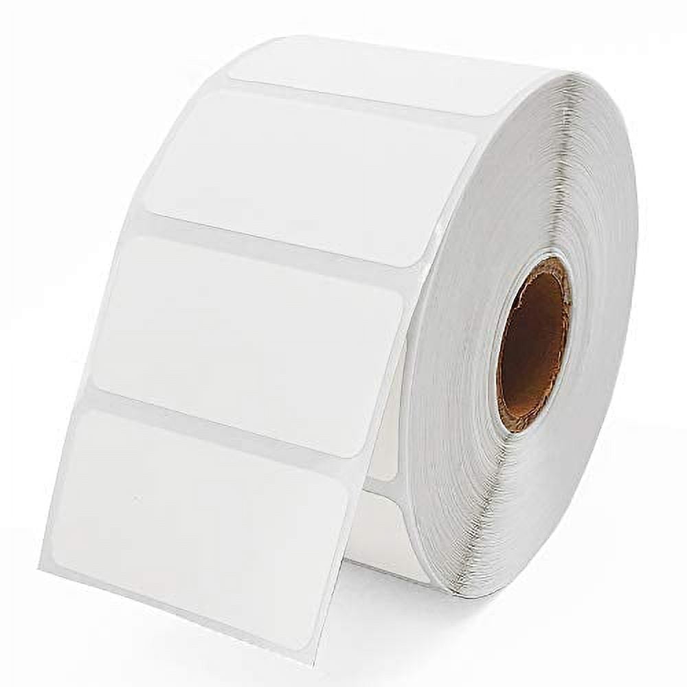 2 x 1 Labels for Thermal Transfer Printers - Online Labels (4 Rolls)