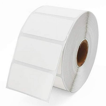 2 x 1 Labels for Thermal Transfer Printers - Online Labels (4 Rolls)
