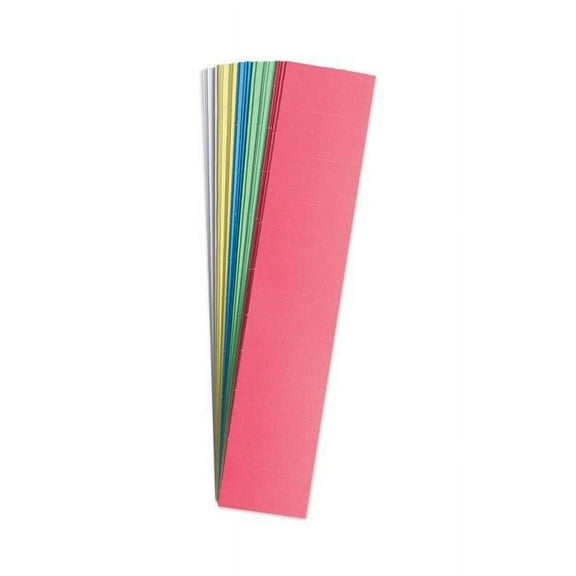 2 x 1 in. Refill Replacement Sheet Data Card, Multi Color