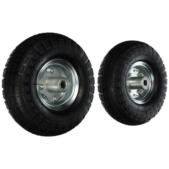 2 x 10" Air Tires Wheels Handtruck Dolly Go Kart tire