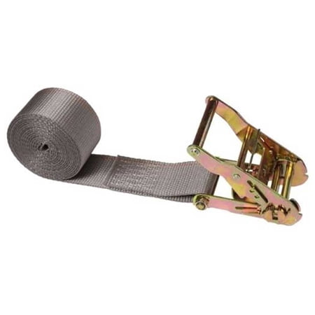 2" x 10' Gray Endless Ratchet Strap