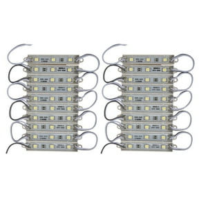 2 x 10Pcs 5050 SMD 3 LED Module Strip String Light Waterproof DC 12V Cool White