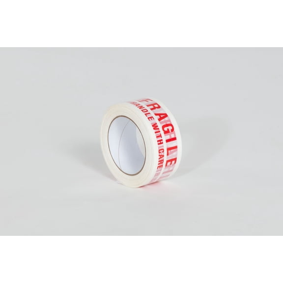 2" x 110 yds 2 Mil Fragile Handle w/ Care Printed Carton Sealing Tape 36 Rolls