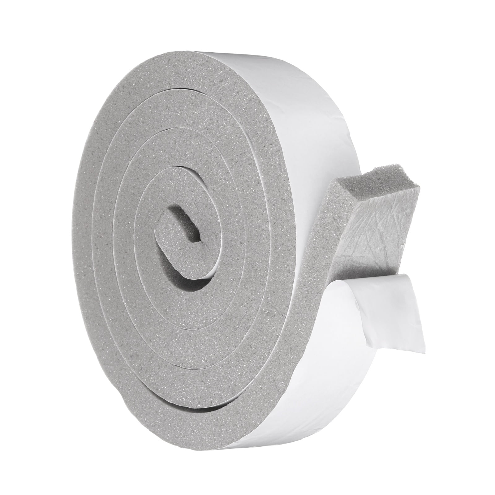 2" x 13/16" Foam Weather Stripping, Self Adhesive Door Seal Insulation Strips, Soundproofing Foam Seal Tape for Door/Window, Air Conditioning (6.56 Ft Total Length in 1 Roll)
