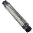 thumbnail image 1 of 2" x 18" Stainless Steel Compressed Air Line Metal Flex Hose Compressor Tube, 1 of 3