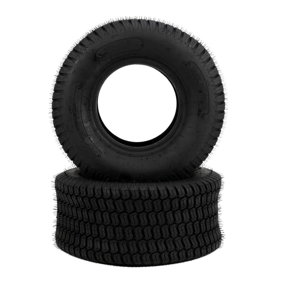 2 x 18x8.50-8 Turf Tires - 4PR, P332 Pattern, 22 PSI - Garden/Lawn Mower Replacement Tires - 7.00" Rim Width, 0.28" Tread Depth