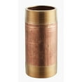 thumbnail image 1 of 2" x 2-1/2" Pipe Nipple, Lead Free Seamless Red Brass, 140 PSI, Sch. 40, 1 of 4