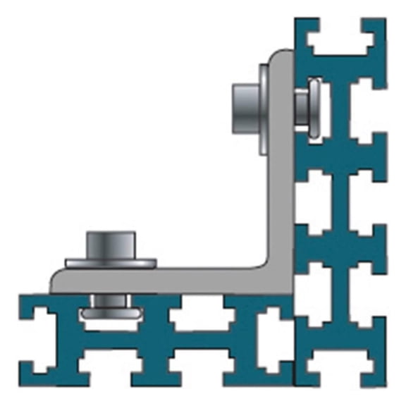 2" x 2" Multi Track Brackets, pack of 2