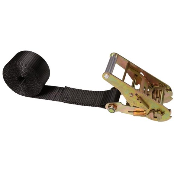 2" x 20' Black Heavy Duty Endless Ratchet Strap w/ Ratchet