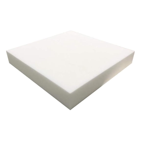 2" x 24" x 24” (1 Pack) - High Density Outdoor Couch Cushion Replacement for Patio Furniture, Square Foam Pad for Couch Cushion Support, Upholstery Foam Padding for Sofa - Cover Not Included