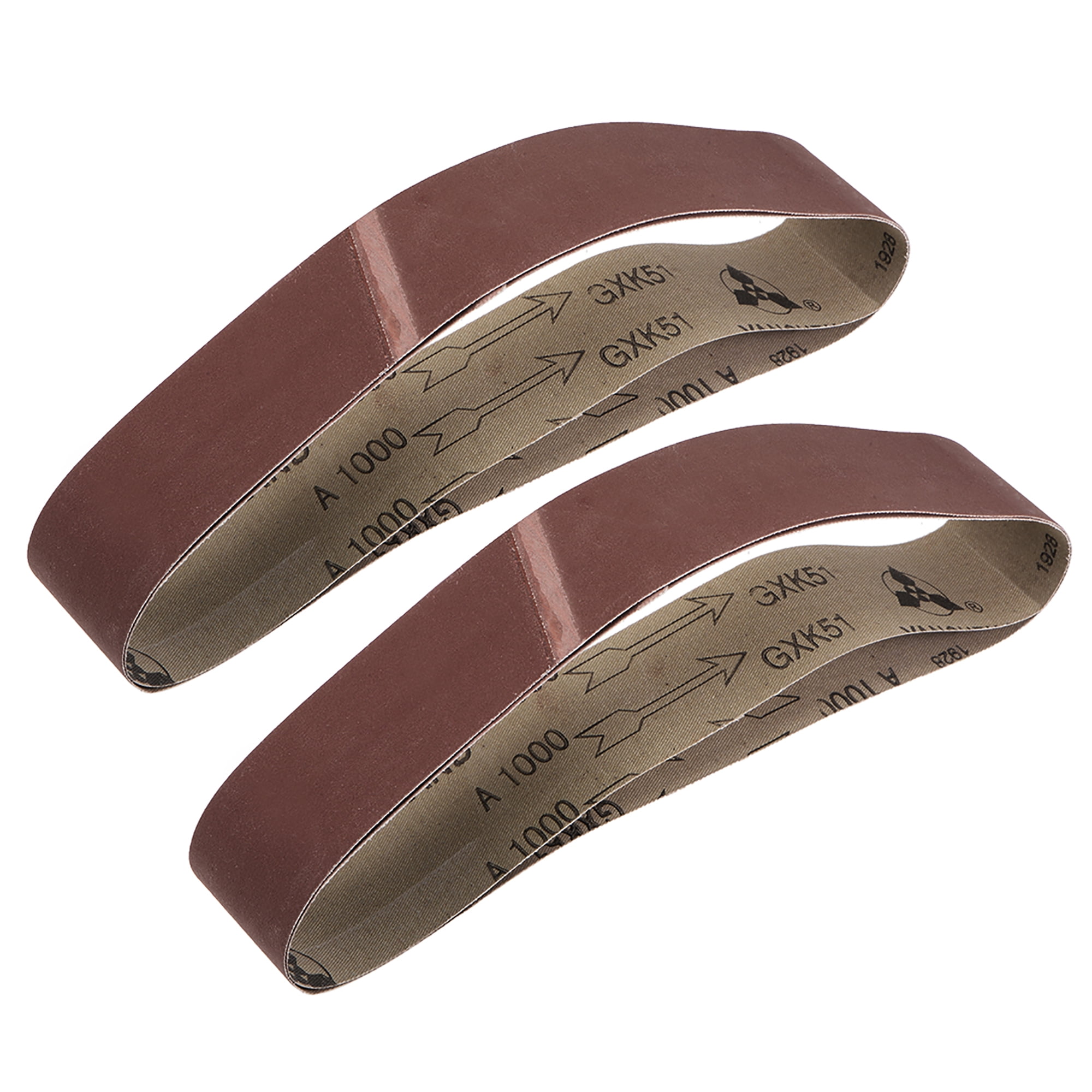 2 Inch X 27 Inch Sanding Belts 2 Each Of 60/80/120/240/320 Grits Belt - View #6
