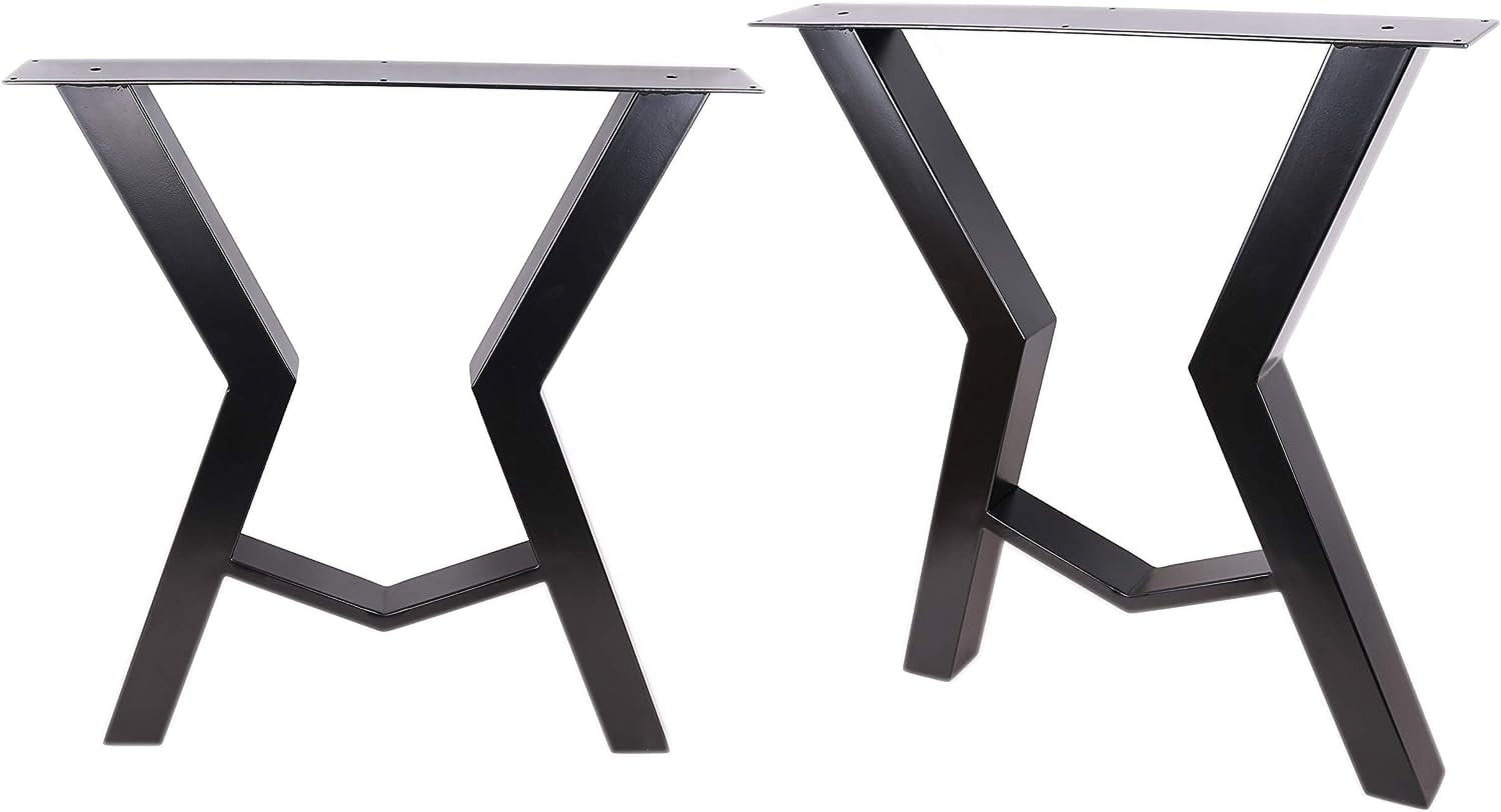 2-x-28-dining-table-legs-black-square-tube-steel-table-legs-office