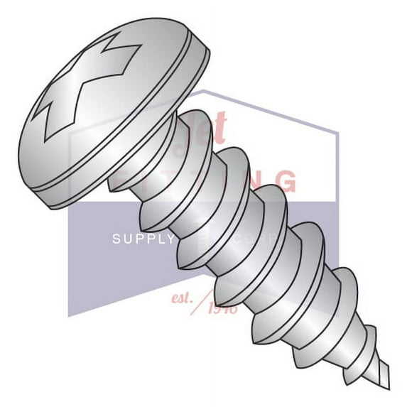 #2 x 3/16" MS51861-C Military Sheet Metal Screw | Phillips PAN | Type AB | 410 Stainless Steel | DFAR (Quantity: 4000)