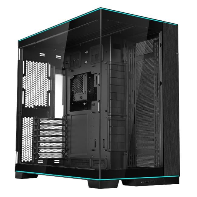 2 x 3.5 in. HDD or 2.5 in. SSD Full Tower Case, Black