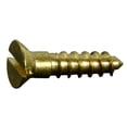 thumbnail image 1 of #2 x 3/8" Brass Slotted Flat Head Wood Screws WSFB-082 (30 pcs.), 1 of 1