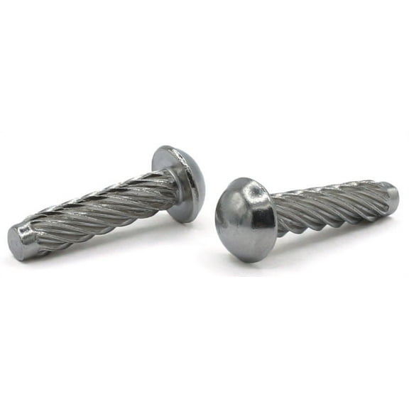#2 x 3/8" U Drive Screws Self-Tapping Screws / Round Head / 316 Stainless Steel - 4000 Piece Carton