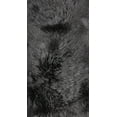 thumbnail image 1 of 2' x 3' Black New Zealand Natural Sheepskin Rug, 1 of 6