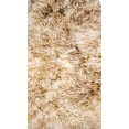 thumbnail image 1 of 2' x 3' Dark Cream New Zealand Natural Sheepskin Rug, 1 of 3