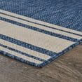thumbnail image 1 of 2â€™ x 3â€™ Navy Nautical Indoor Outdoor Scatter Rug, 1 of 3
