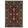 thumbnail image 1 of 2' x 3' Polypropylene Red or Black Accent Rug, 1 of 4