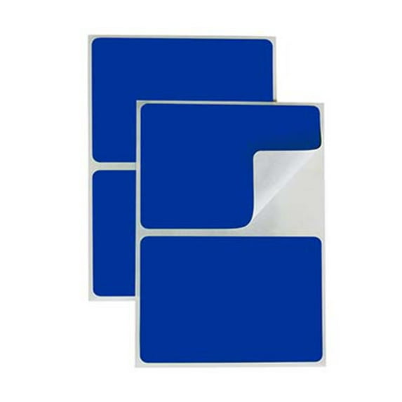 2" x 3" Removable Color-Code Rectangular Labels: 150/Pack