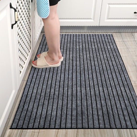 2' x 3' Striped Polyester Area Rug for Living Room, Bedroom, Balcony - 1 Piece
