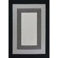 thumbnail image 1 of 2' x 3' UV treated Polypropylene Charcoal Accent Rug, 1 of 6
