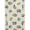 thumbnail image 1 of 2' x 3' UV treated Polypropylene Sand Accent Rug, 1 of 3