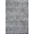 thumbnail image 1 of 2' x 3' Viscose Ivory or Blue Accent Rug, 1 of 4