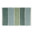 thumbnail image 1 of 2 x 3 ft. Jadeite Color Block Cotton Chindi Rug, 1 of 1