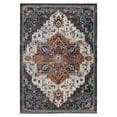 thumbnail image 1 of 2 x 3 ft. Medallion Power Loom Rectangle Area Rug, Brown, 1 of 1