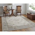 thumbnail image 1 of 2 x 3 ft. Tan Brown & Gray Power Loom Distressed Rectangle Area Rug - Tan Brown and Gray - 2 x 3 ft., 1 of 1