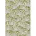 thumbnail image 1 of 2 x 3 ft. Villa Machine Made Transitional Rectangle Area Rug - Green, 1 of 1