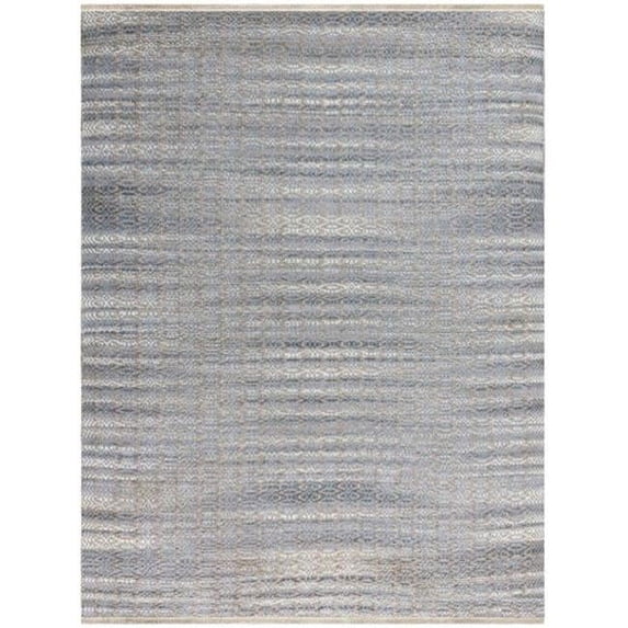 2 x 3 ft. Zola Modern Design Flat-Weave Rug, Sky Blue