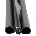 thumbnail image 1 of 2 x 3 in. 28 ft. Black Double Bulb Seal with Wiper, 1 of 1