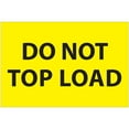 thumbnail image 1 of 2 x 3 in. Do Not Top Load Labels, Fluorescent Yellow, 1 of 1