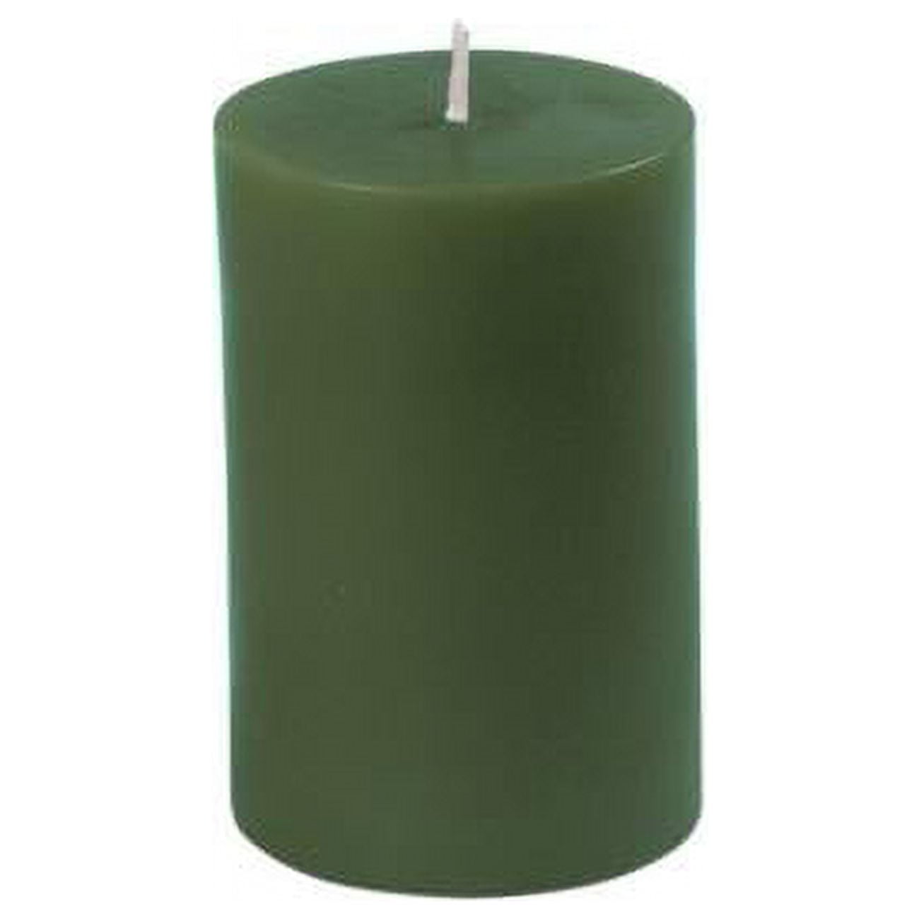 2 x 3 in. Hunter Green Pillar Candle,